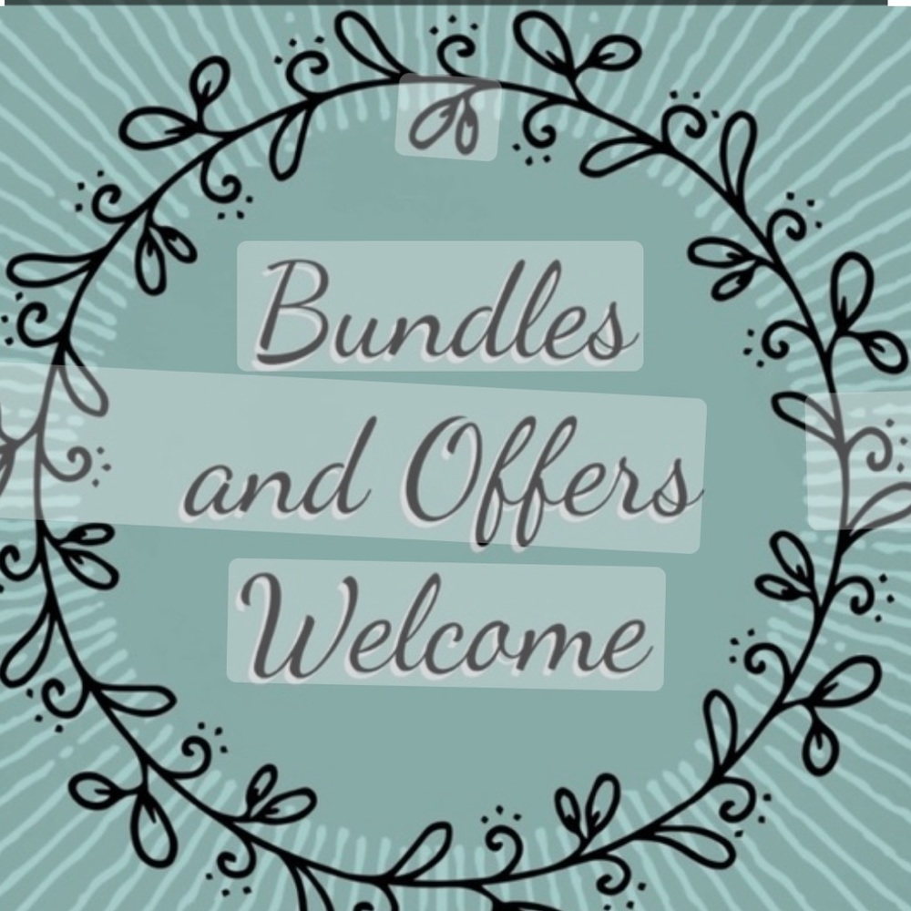 Bundle items or make me an offer!
